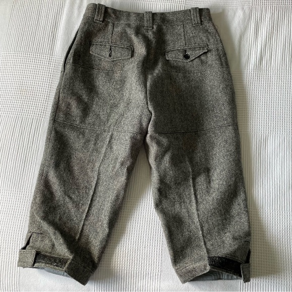 VTG Woolrich Teton Wool Cropped Trousers - Picture 2 of 8